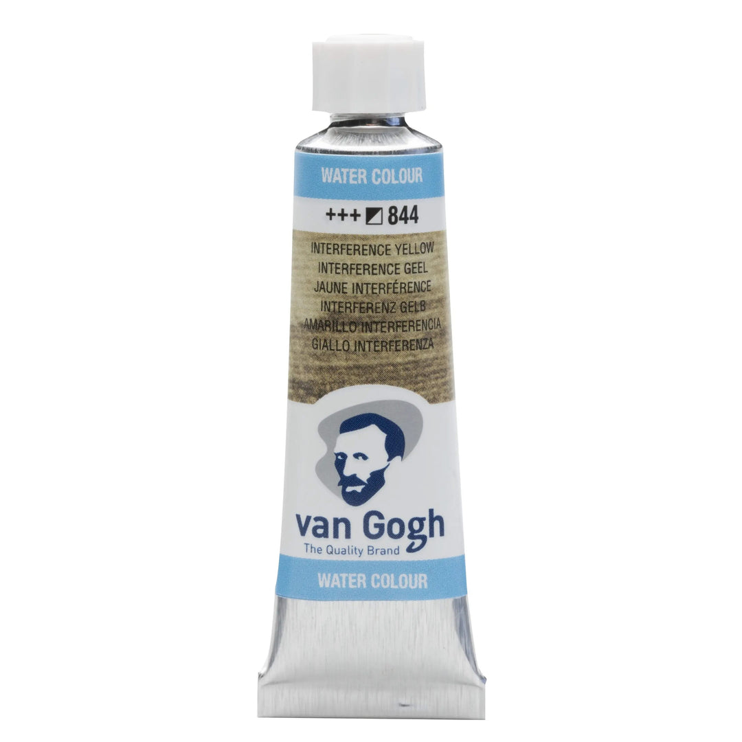 Van Gogh Aquarellfarbe Tube 10 ml Interferenz Gelb 844 - Kidis Art