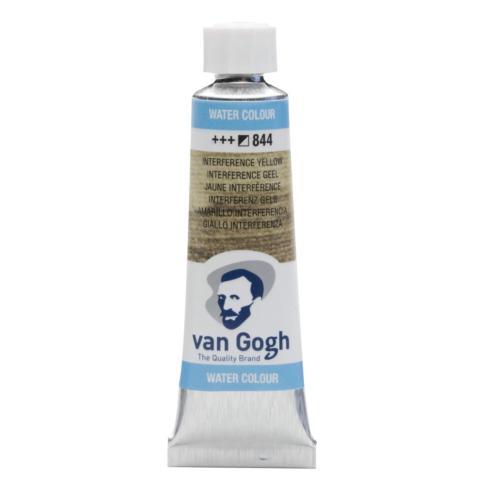 Van Gogh Aquarellfarbe Tube 10 ml Interferenz Gelb 844 - Kidis Art