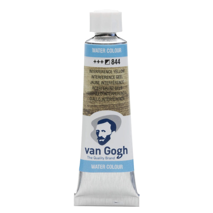 Van Gogh Aquarellfarbe Tube 10 ml Interferenz Gelb 844 - Kidis Art