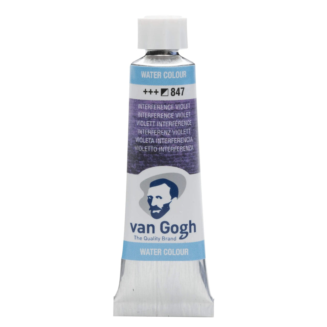 Van Gogh Aquarellfarbe Tube 10 ml Interferenz Violett 847 - Kidis Art