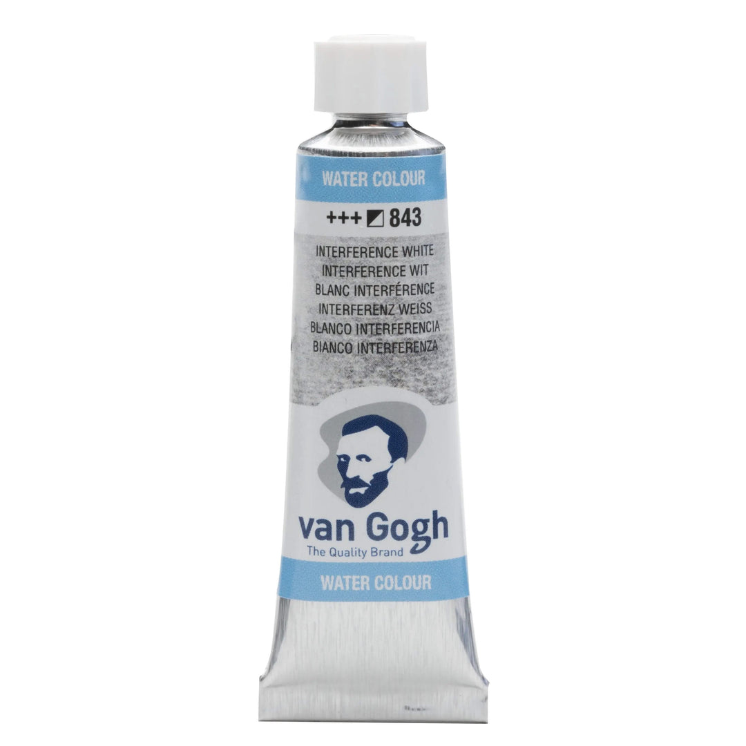 Van Gogh Aquarellfarbe Tube 10 ml Interferenz Weiß 843 - Kidis Art