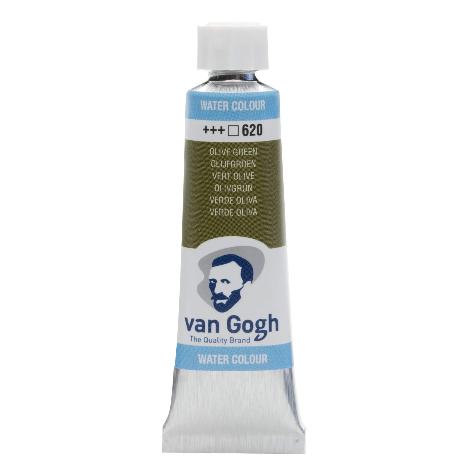 Van Gogh Aquarellfarbe Tube 10 ml Olivgrün 620 - Kidis Art