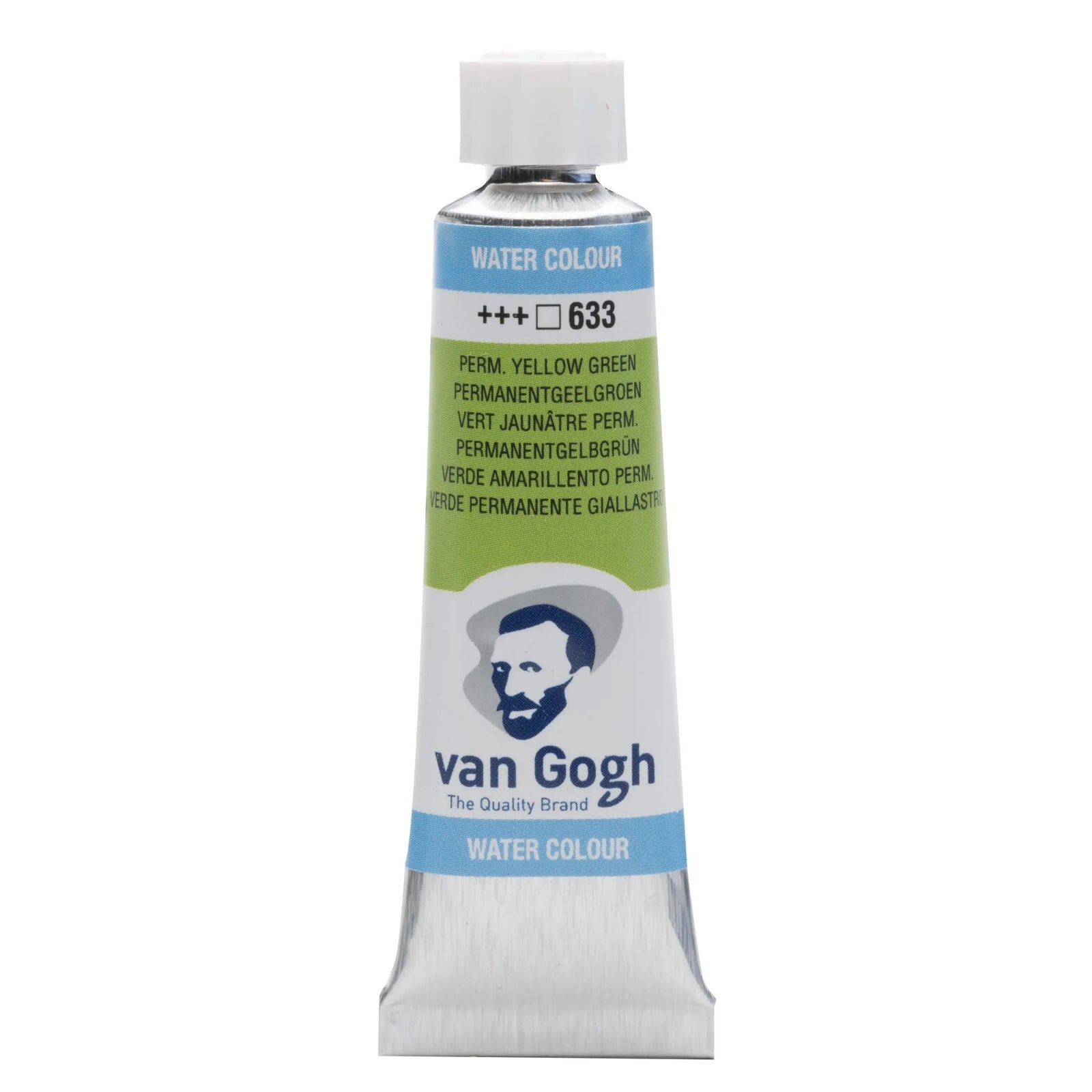 Van Gogh Aquarellfarbe Tube 10 ml Permanentgelbgrün 633 - Kidis Art
