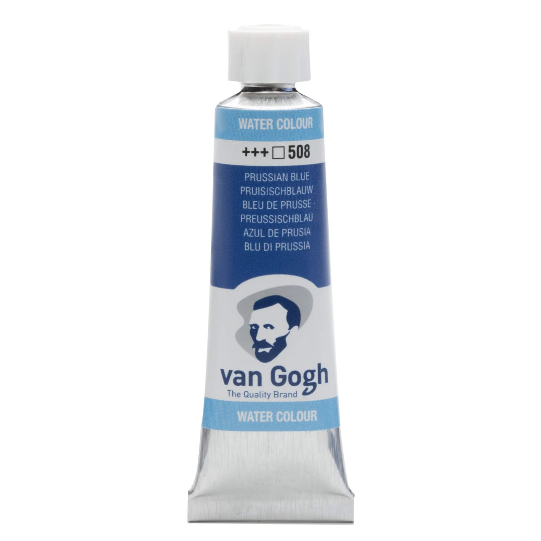 Van Gogh Aquarellfarbe Tube 10 ml Preussischblau 508 - Kidis Art