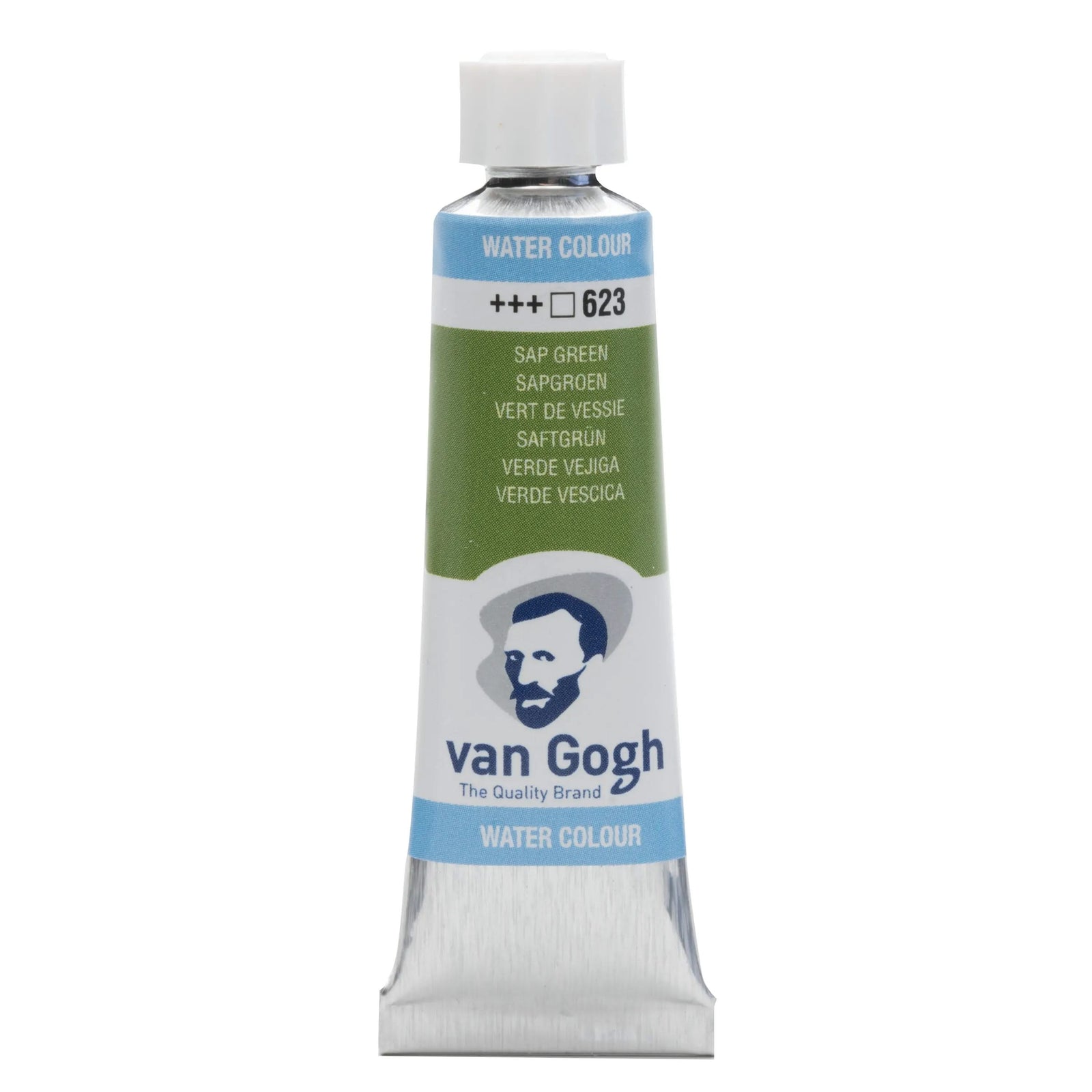 Van Gogh Aquarellfarbe Tube 10 ml Saftgrün 623 - Kidis Art