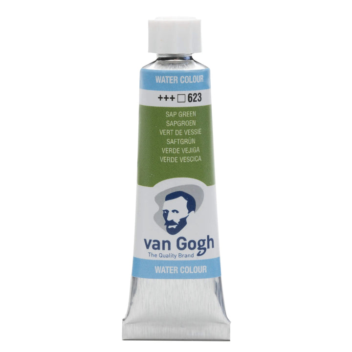 Van Gogh Aquarellfarbe Tube 10 ml Saftgrün 623 - Kidis Art