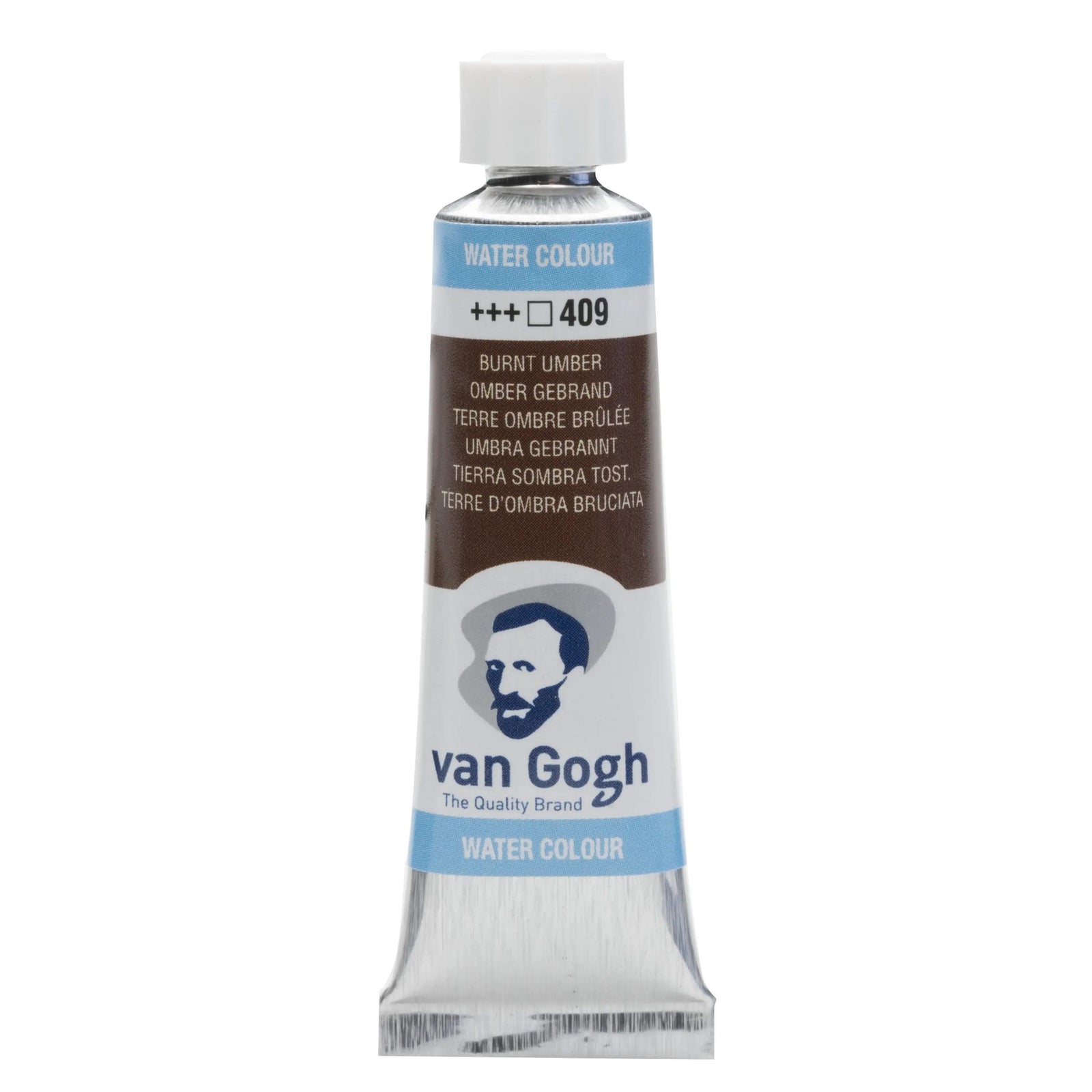 Van Gogh Aquarellfarbe Tube 10 ml Umbra Gebrannt 409 - Kidis Art