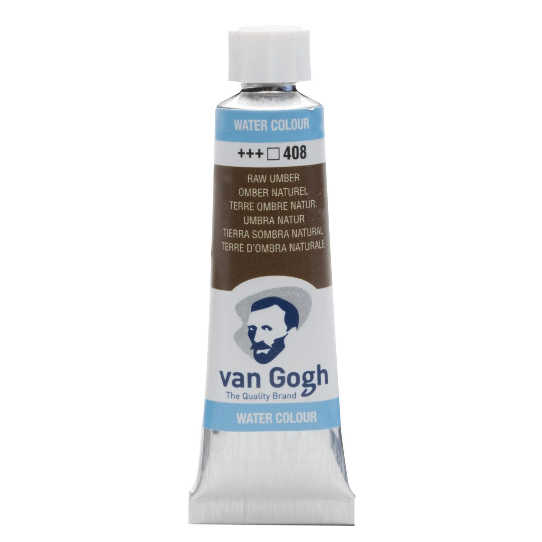 Van Gogh Aquarellfarbe Tube 10 ml Umbra Natur 408 - Kidis Art
