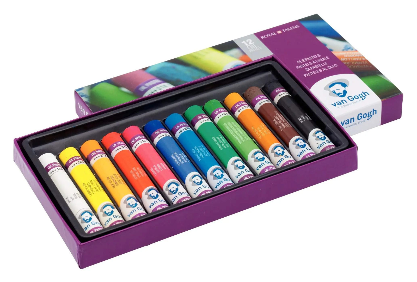 Van Gogh Starter-Set Öl-Pastelle mit 12 Farben - Kidis Art