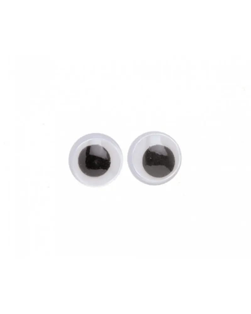 Wackelaugen 10mm rund 10St - Kidis Art