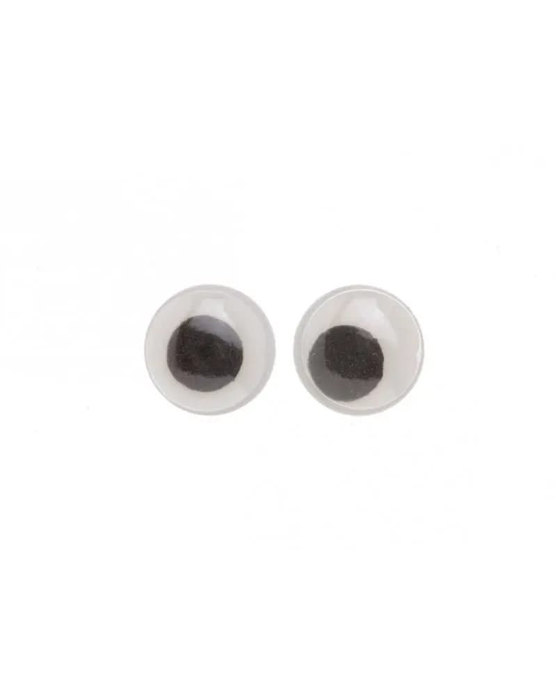 Wackelaugen 12mm rund 10St - Kidis Art