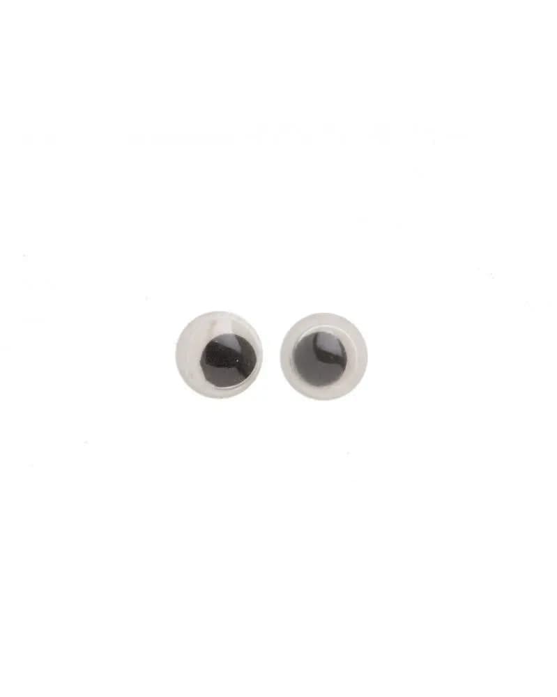 Wackelaugen 8mm rund 10St - Kidis Art