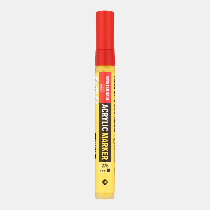 Amsterdam Acrylic Marker 4 mm Primärgelb 275 - Kidis Art