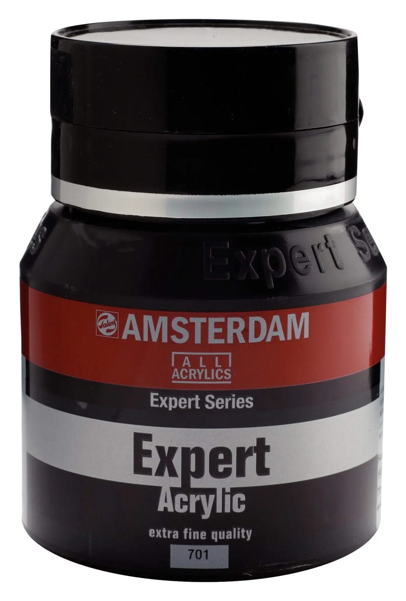 Amsterdam Expert Series Acrylfarbe Flasche 400 ml Elfenbeinschwarz 701 - Kidis Art