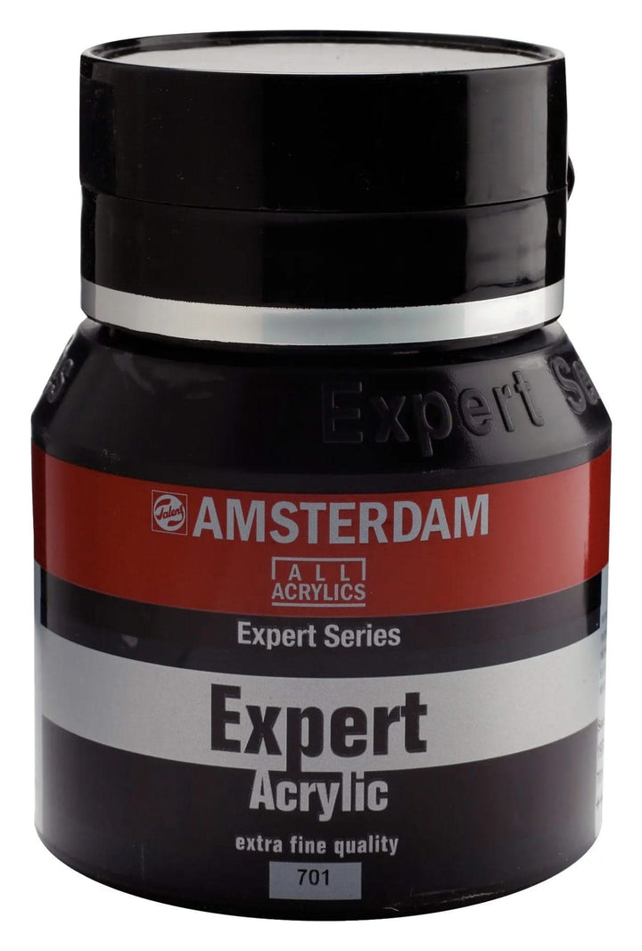 Amsterdam Expert Series Acrylfarbe Flasche 400 ml Elfenbeinschwarz 701 - Kidis Art