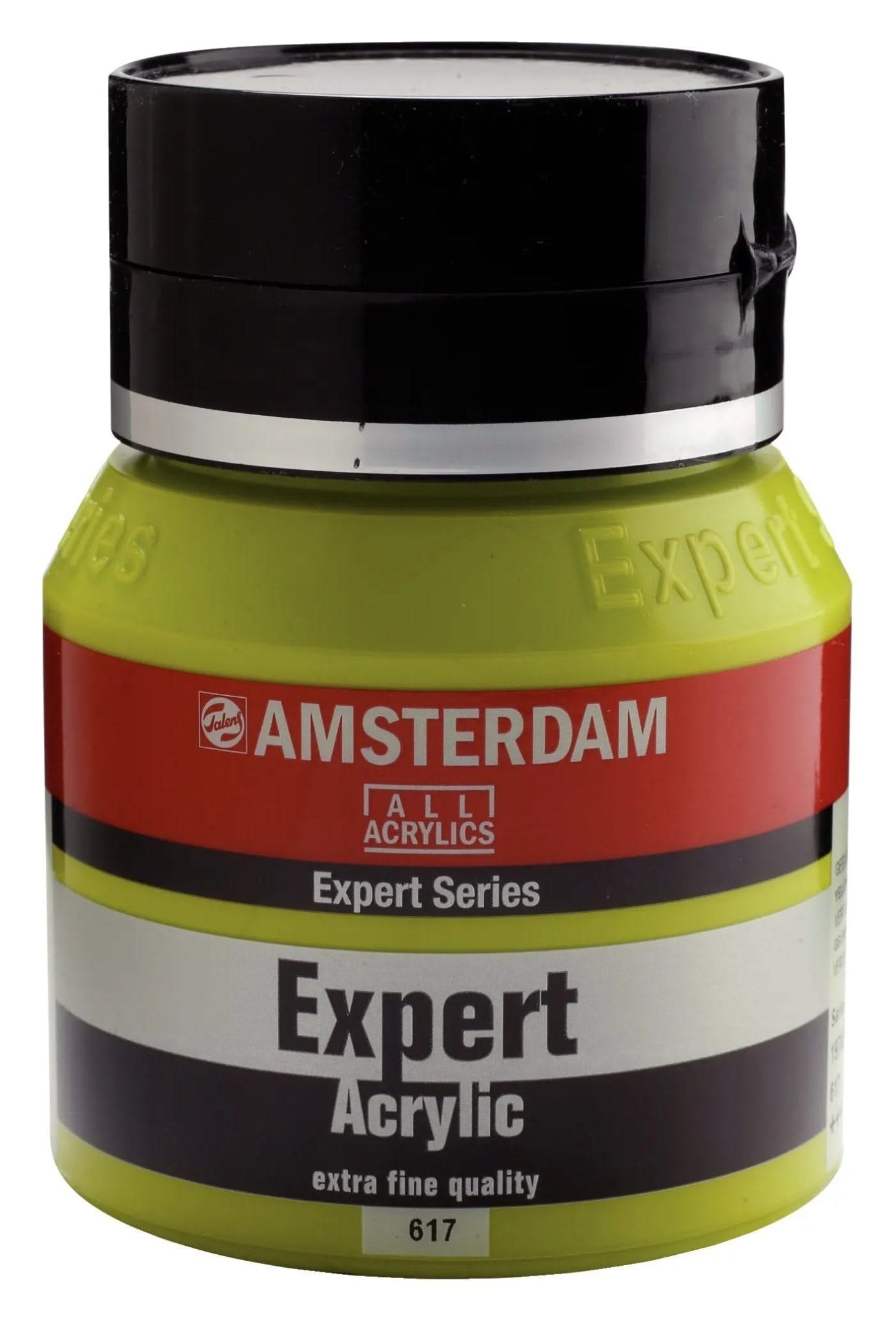Amsterdam Expert Series Acrylfarbe Flasche 400 ml Gelbgrün 617 - Kidis Art