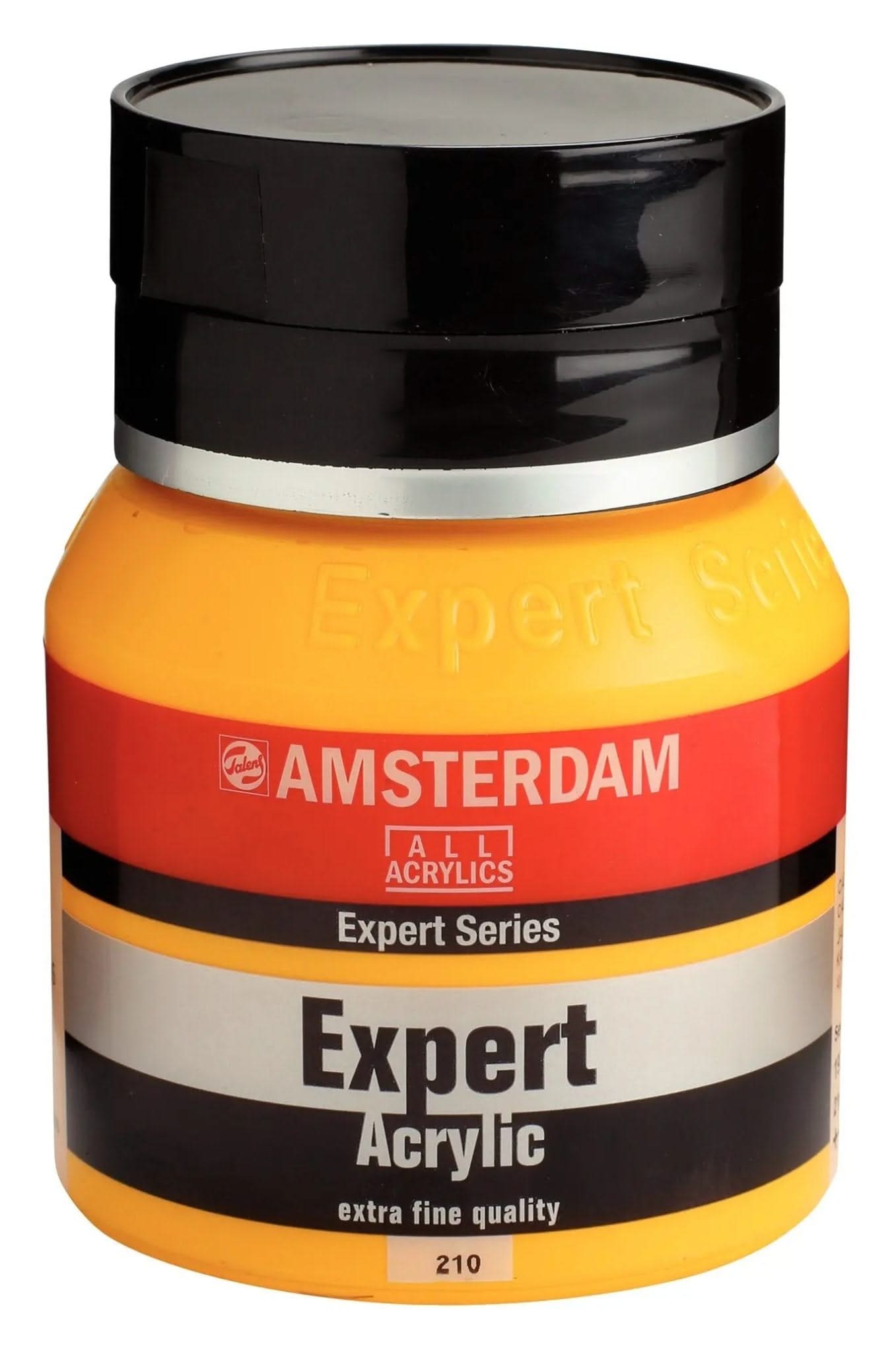 Amsterdam Expert Series Acrylfarbe Flasche 400 ml Kadmiumgelb Dunkel 210 - Kidis Art