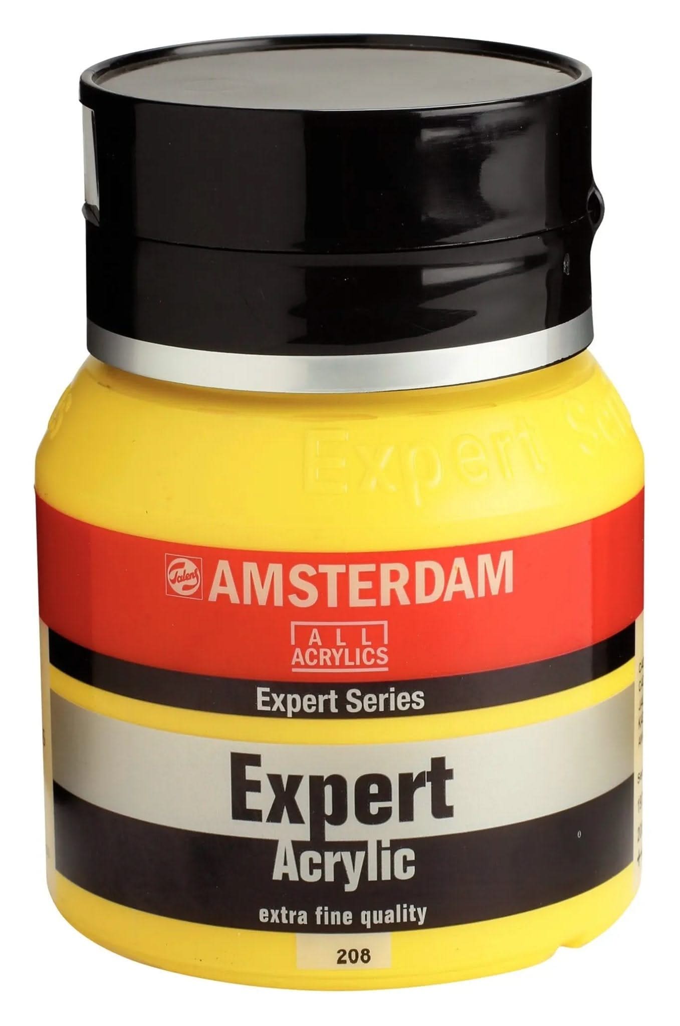 Amsterdam Expert Series Acrylfarbe Flasche 400 ml Kadmiumgelb Hell 208 - Kidis Art
