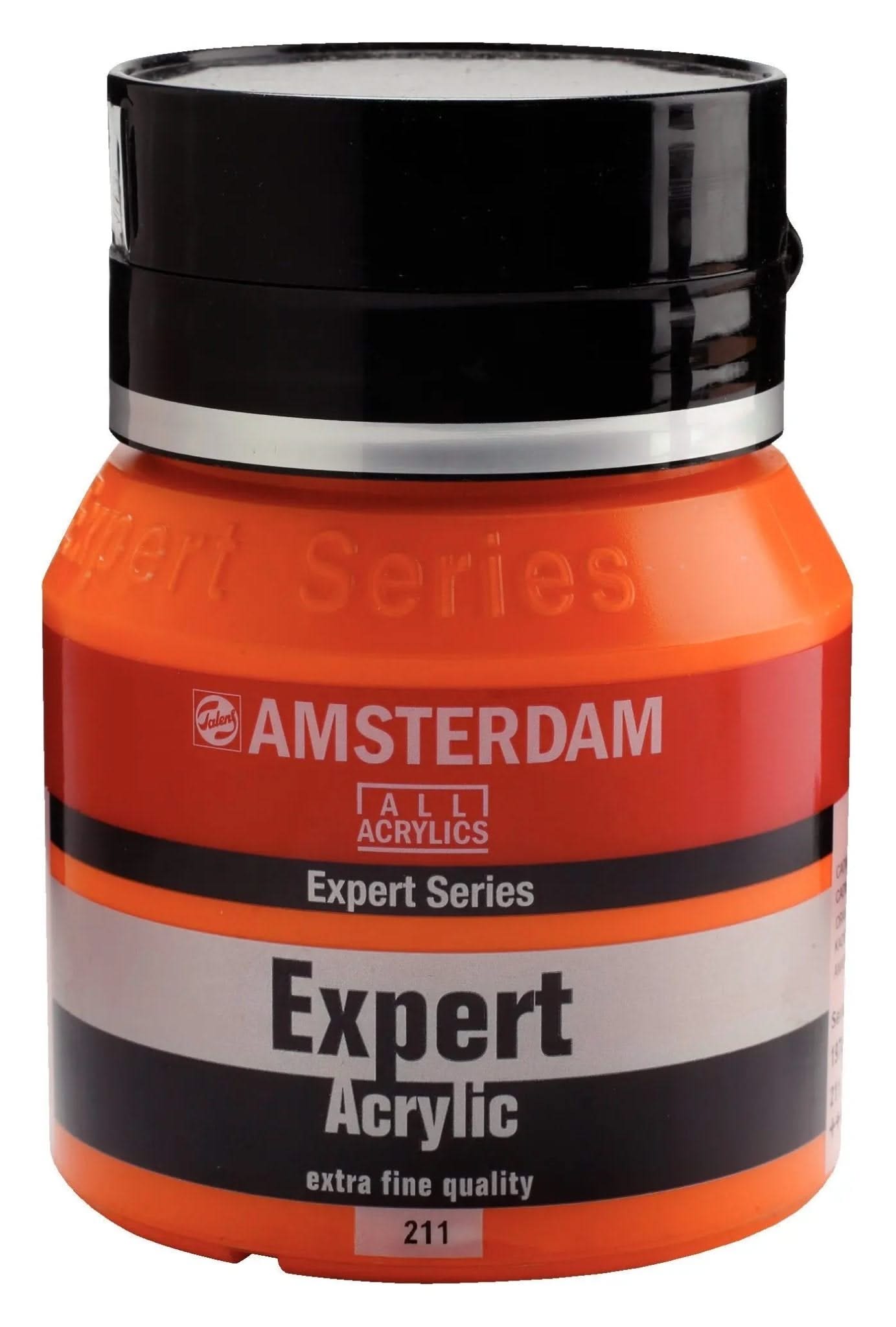 Amsterdam Expert Series Acrylfarbe Flasche 400 ml Kadmiumorange 211 - Kidis Art