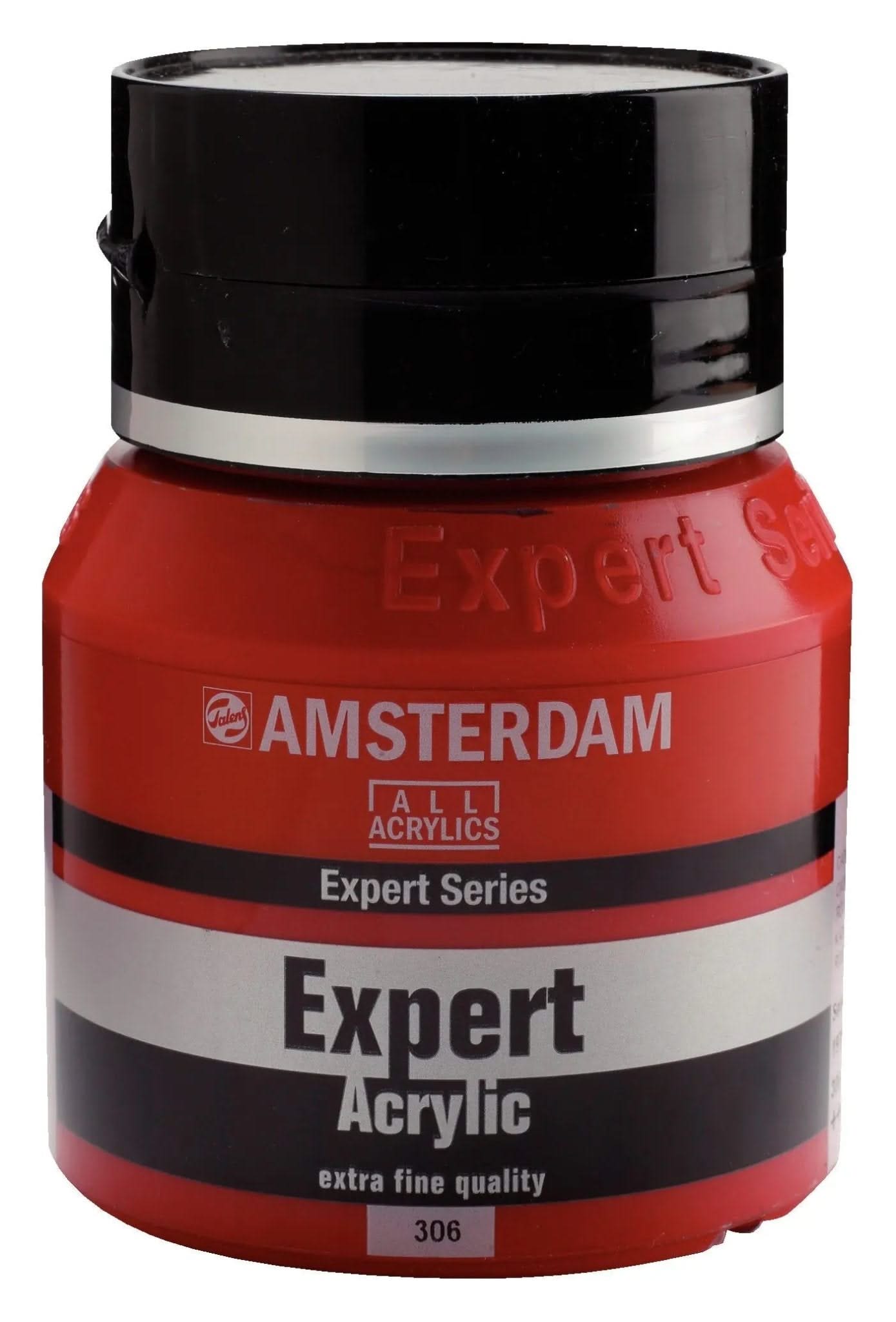 Amsterdam Expert Series Acrylfarbe Flasche 400 ml Kadmiumrot Dunkel 306 - Kidis Art