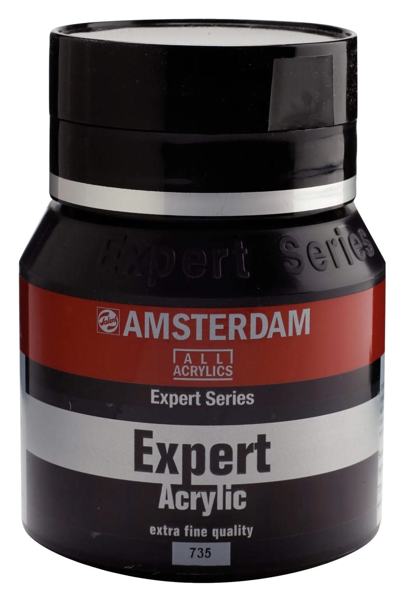 Amsterdam Expert Series Acrylfarbe Flasche 400 ml Oxidschwarz 735 - Kidis Art