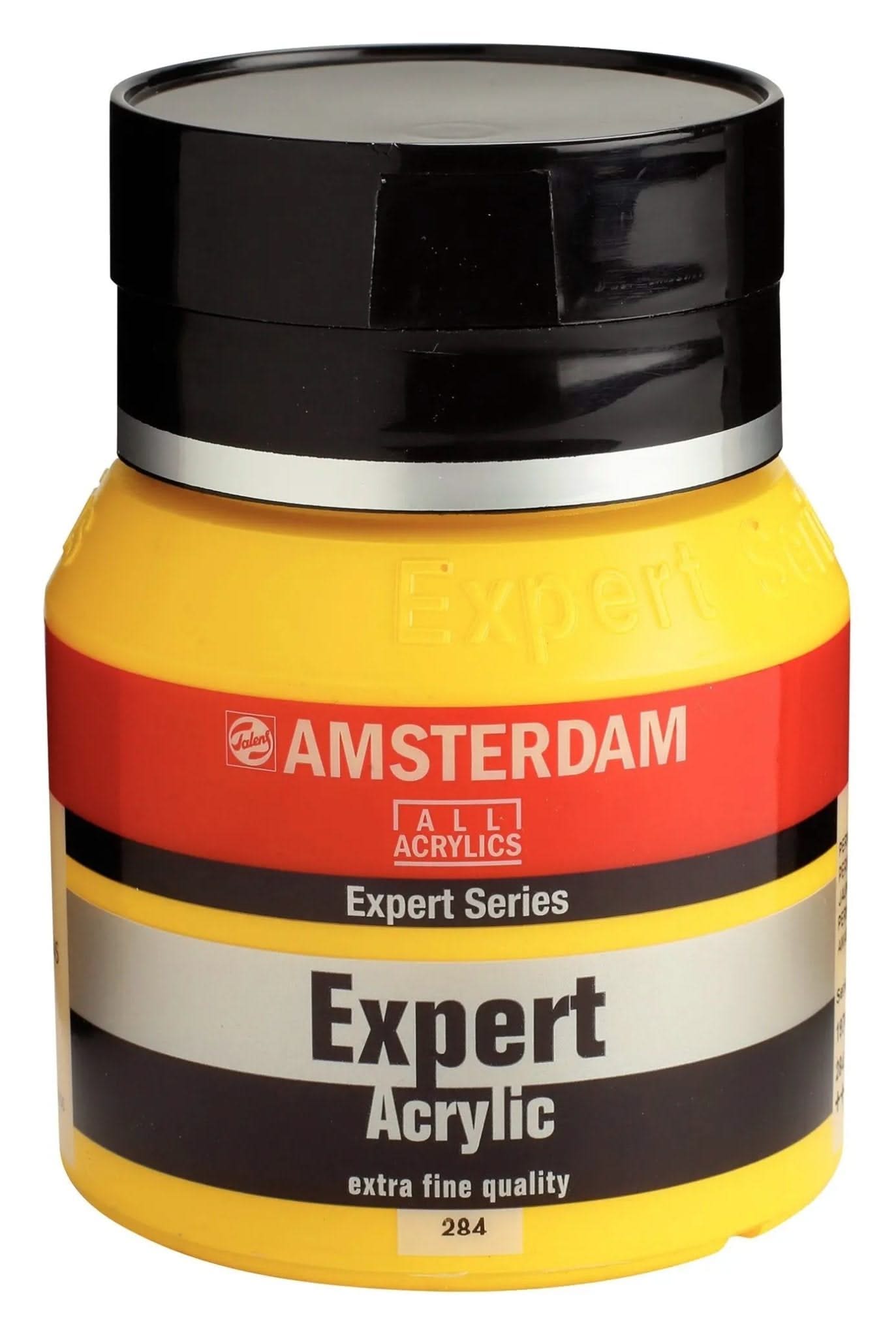 Amsterdam Expert Series Acrylfarbe Flasche 400 ml Permanentgelb Mittel 284 - Kidis Art