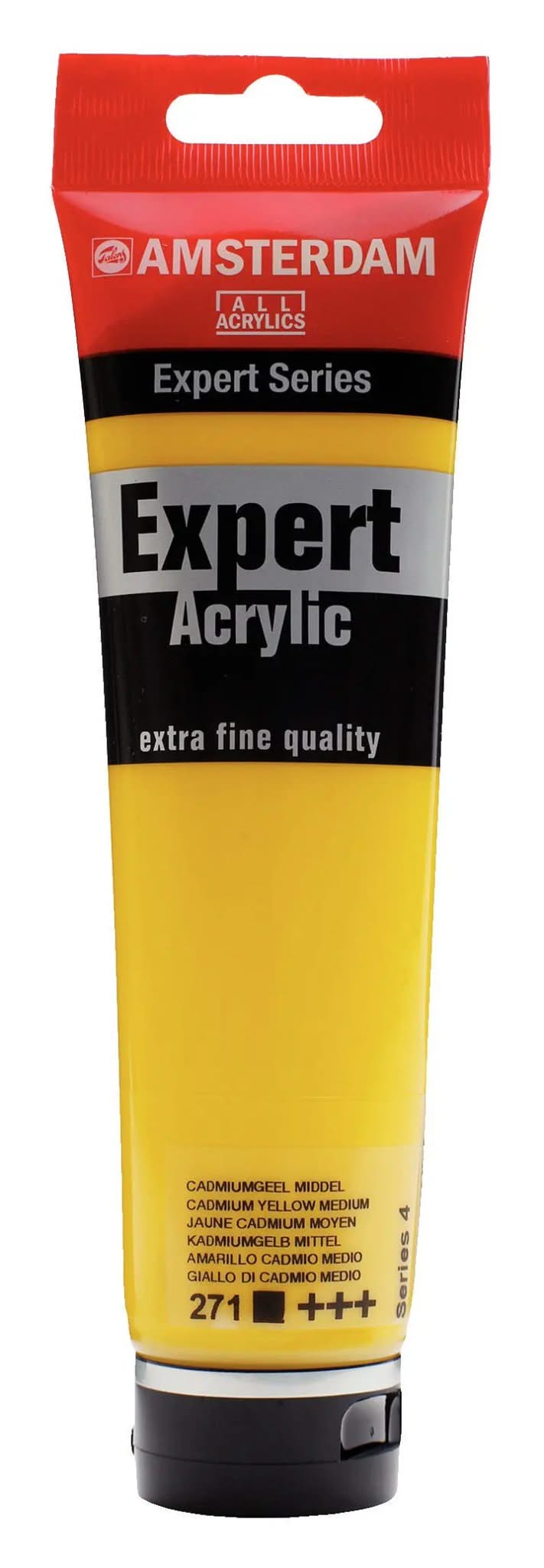 Amsterdam Expert Series Acrylfarbe Tube 150 ml Kadmiumgelb Mittel 271 - Kidis Art