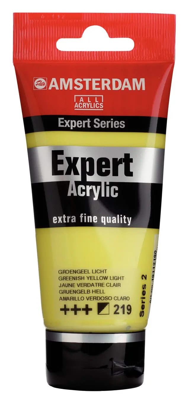 Amsterdam Expert Series Acrylfarbe Tube 75 ml Grüngelb Hell 219 - Kidis Art