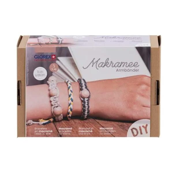 Bastelset Makramee Armbänder - Kidis Art