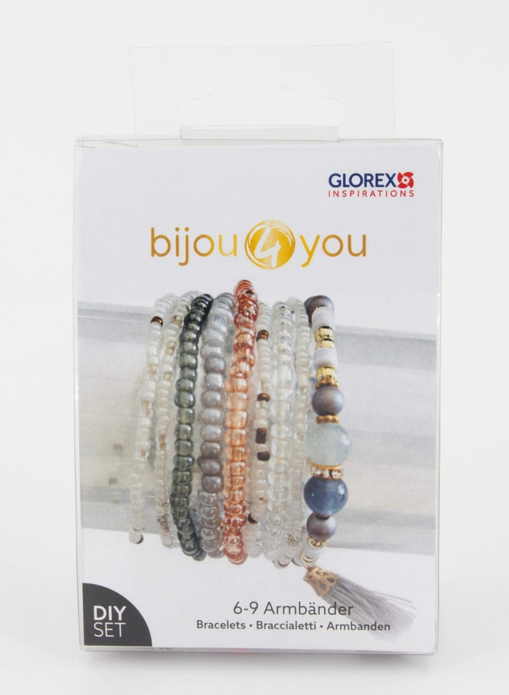 bijou4you Armband-Set, grau - Kidis Art