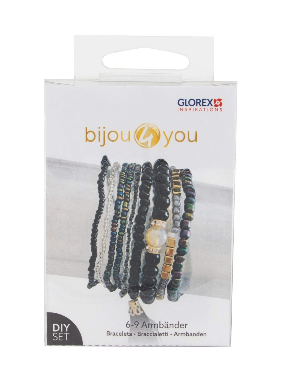 bijou4you Armband-Set, schwarz - Kidis Art