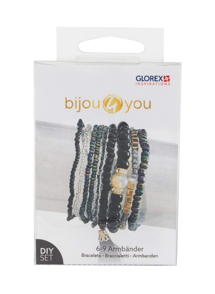 bijou4you Armband-Set, schwarz - Kidis Art