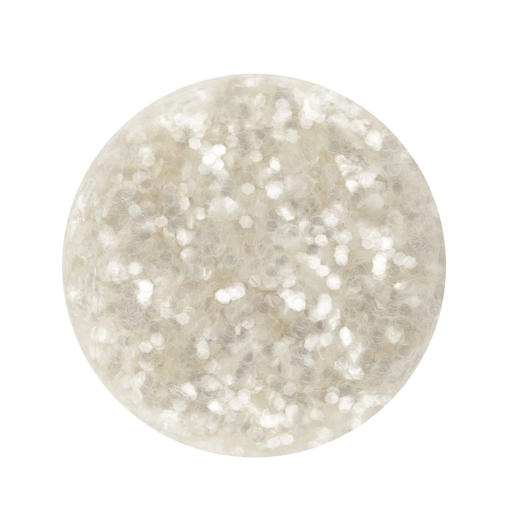 Bio Glitter fein, 10g, Weiss - Kidis Art