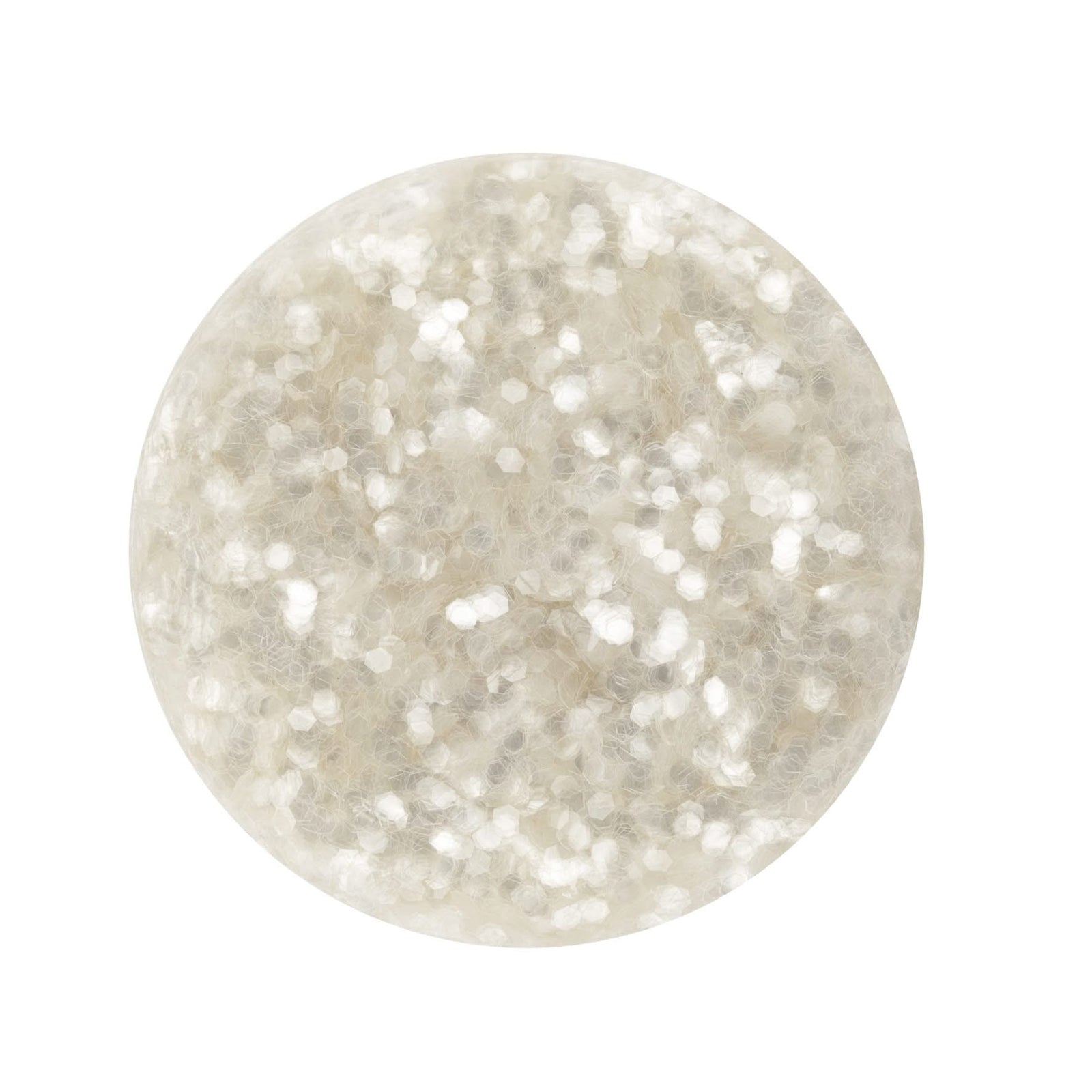 Bio Glitter fein, 60g weiss - Kidis Art