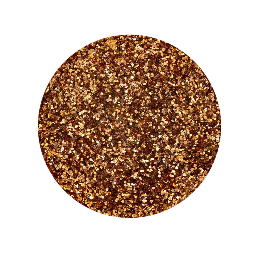 Bio Glitter grob, 10g Kupferfarben - Kidis Art
