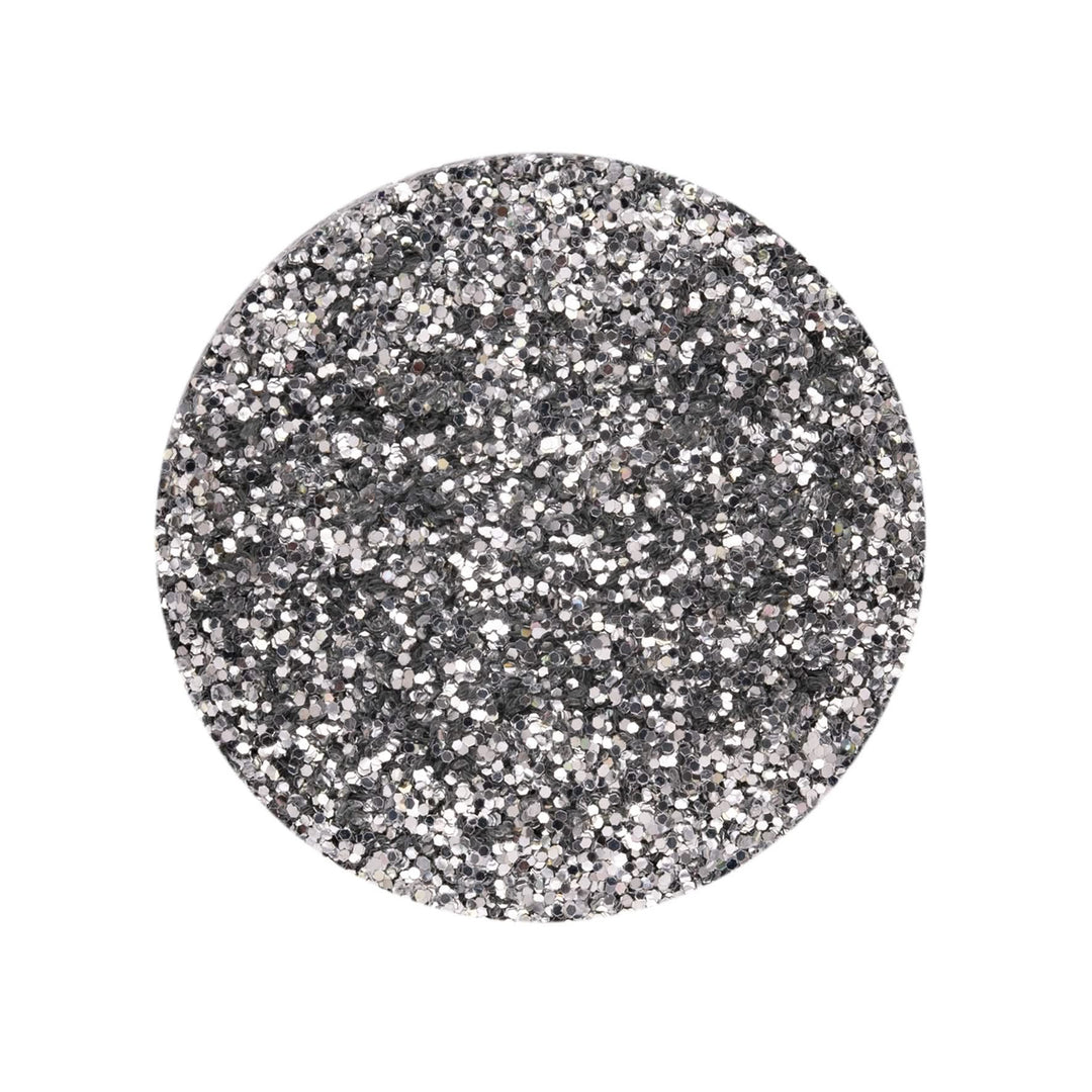 Bio Glitter grob, 10g Silberfarben - Kidis Art
