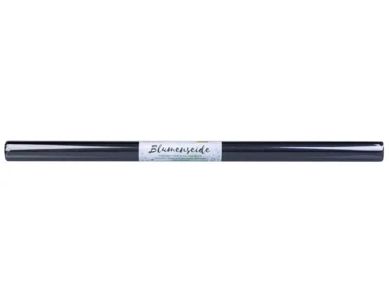Blumenseide 20g/m² schwarz - Kidis Art