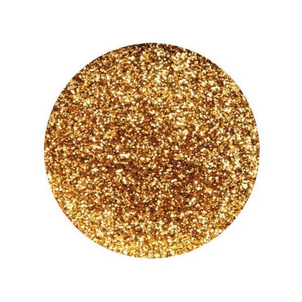 Brillant-Glitter fine, 10 g goldfarben - Kidis Art