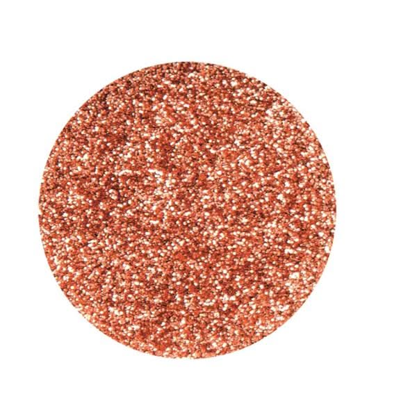 Brillant-Glitter fine, 10 g hellkupfer - Kidis Art