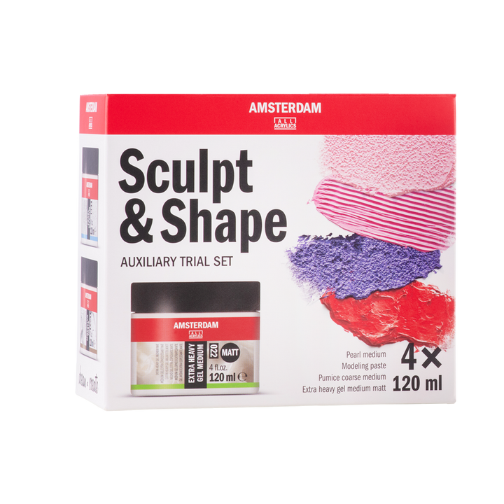 Amsterdam Sculpt &amp; Shape Medium Set - Kidis Art