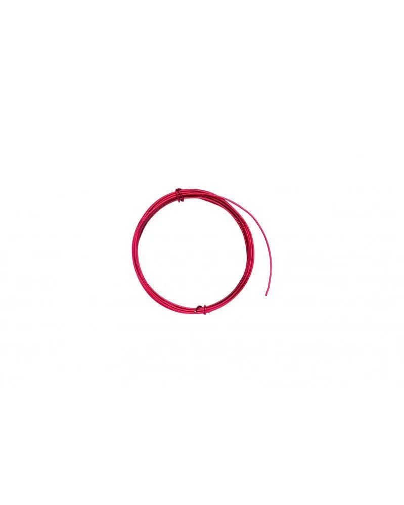 Deko Aludraht 2mm 2m rot - Kidis Art