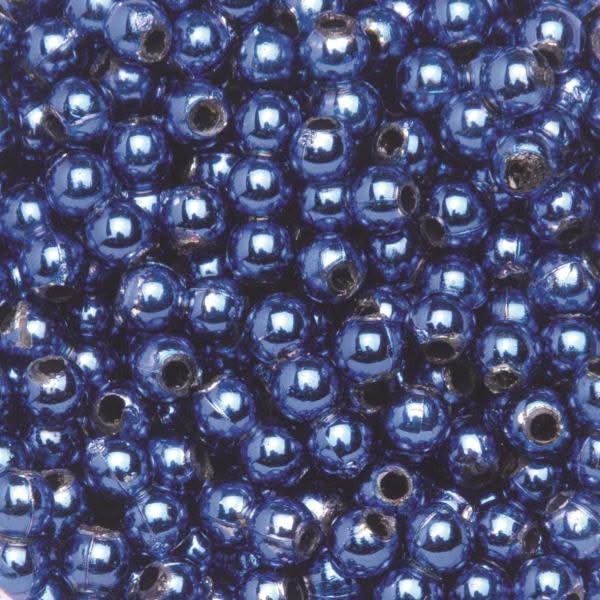 Dekoperlen 75 g 10mm royalblau - Kidis Art