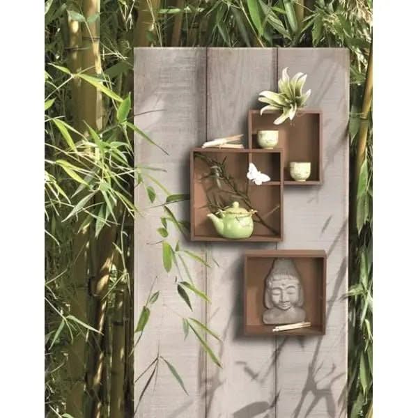 Design-Rahmen Holz Quadrat 3St - Kidis Art