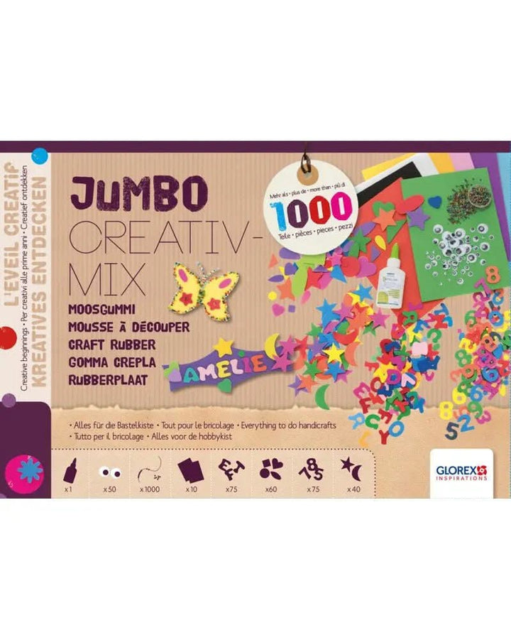Die Kreativ-Bastelpackung mit ca. 1&