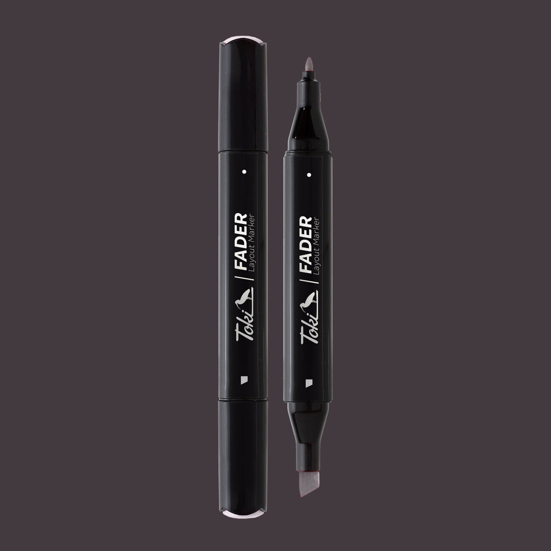 Toki Fader Marker WG9 Warm Grey