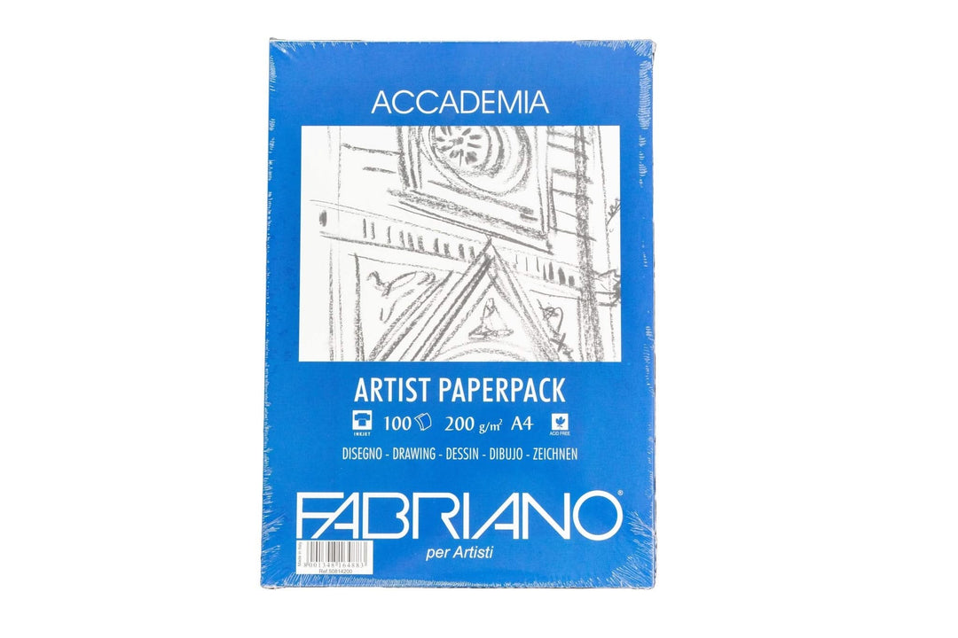 Fabriano Accademia Artist Paperpack - A4 - 200g - Multipack à 100 Blatt - Kidis Art