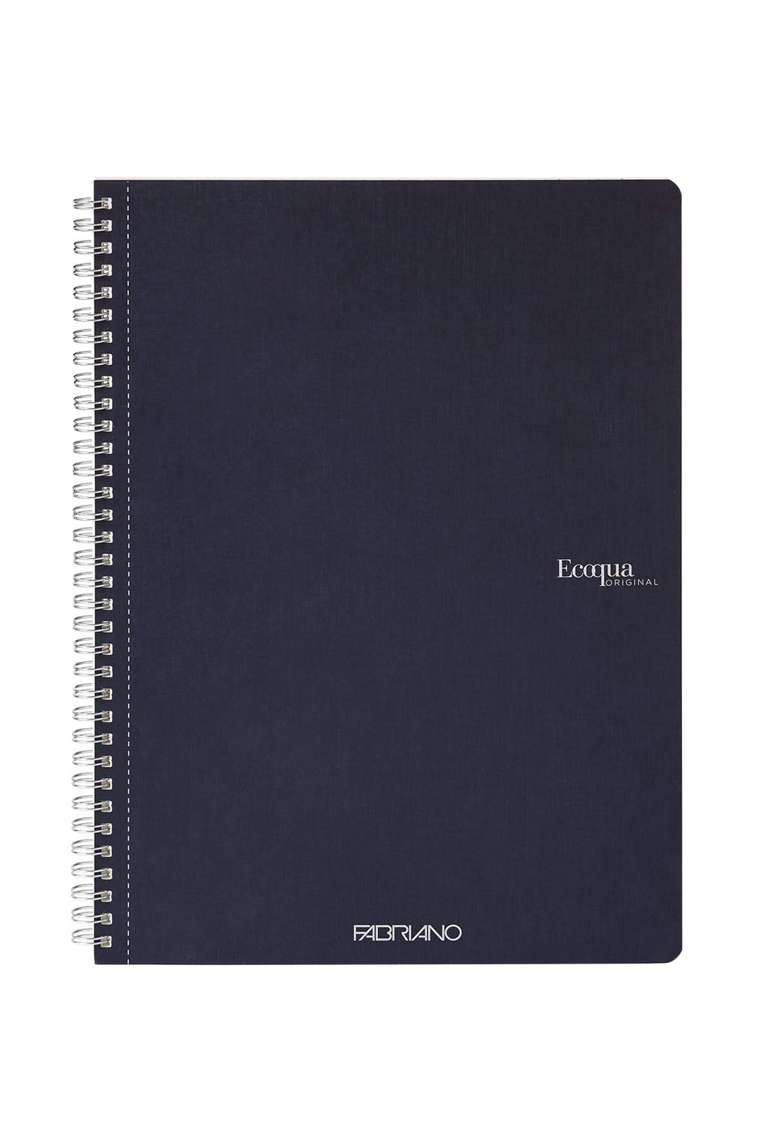 Fabriano Ecoqua Notizheft - dark blue - A4 - liniert - Spirale - Kidis Art