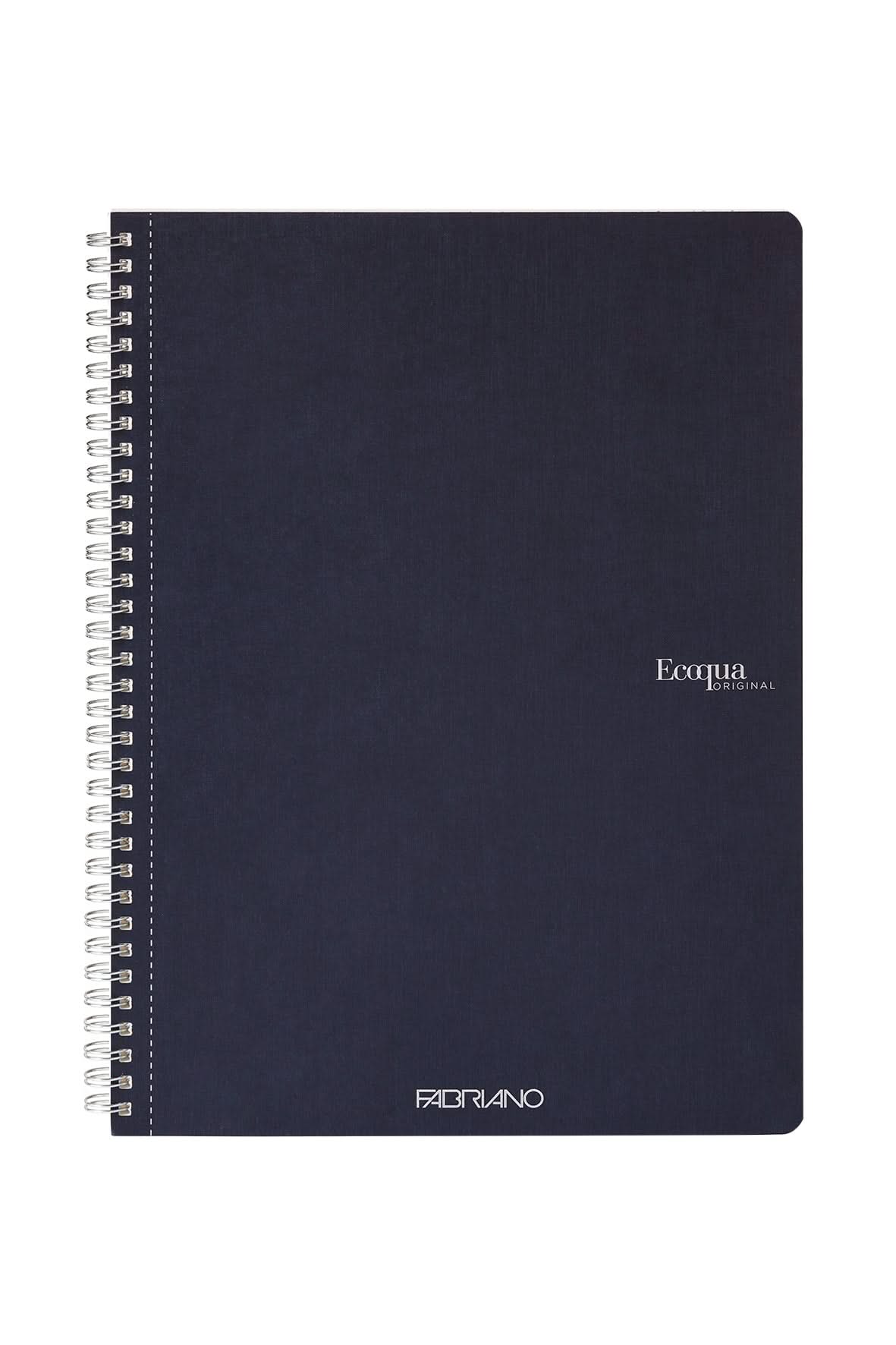Fabriano Ecoqua Notizheft - dark blue - A4 - liniert - Spirale - Kidis Art