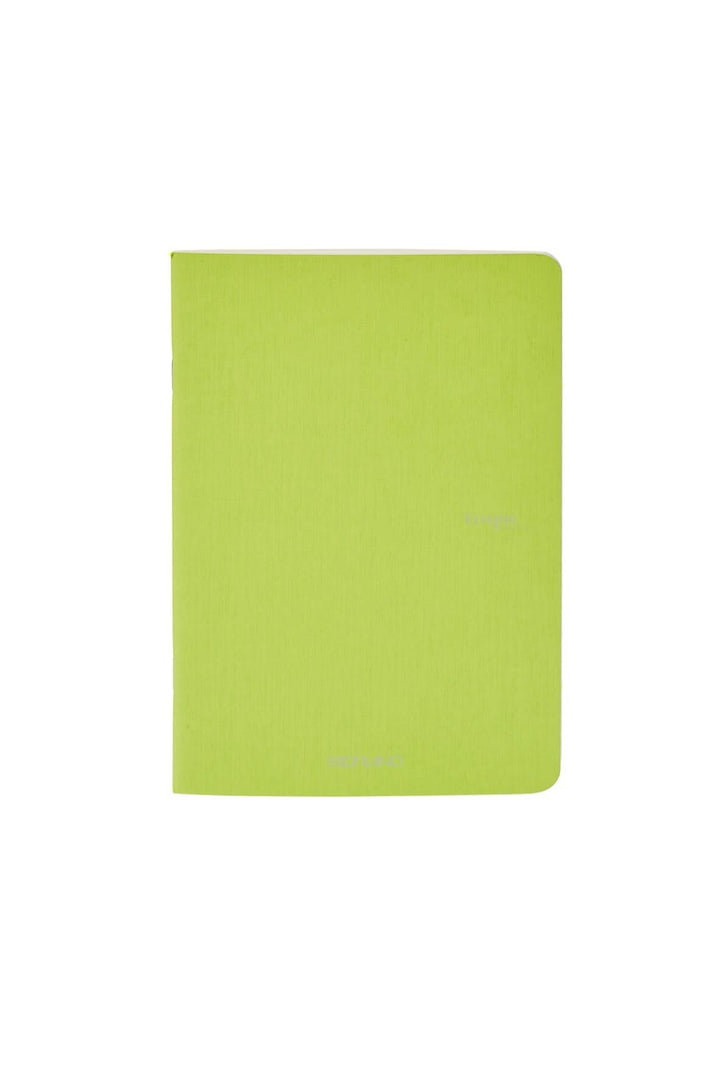Fabriano Ecoqua Notizheft - lime - A4 - kariert - geheftet - Kidis Art