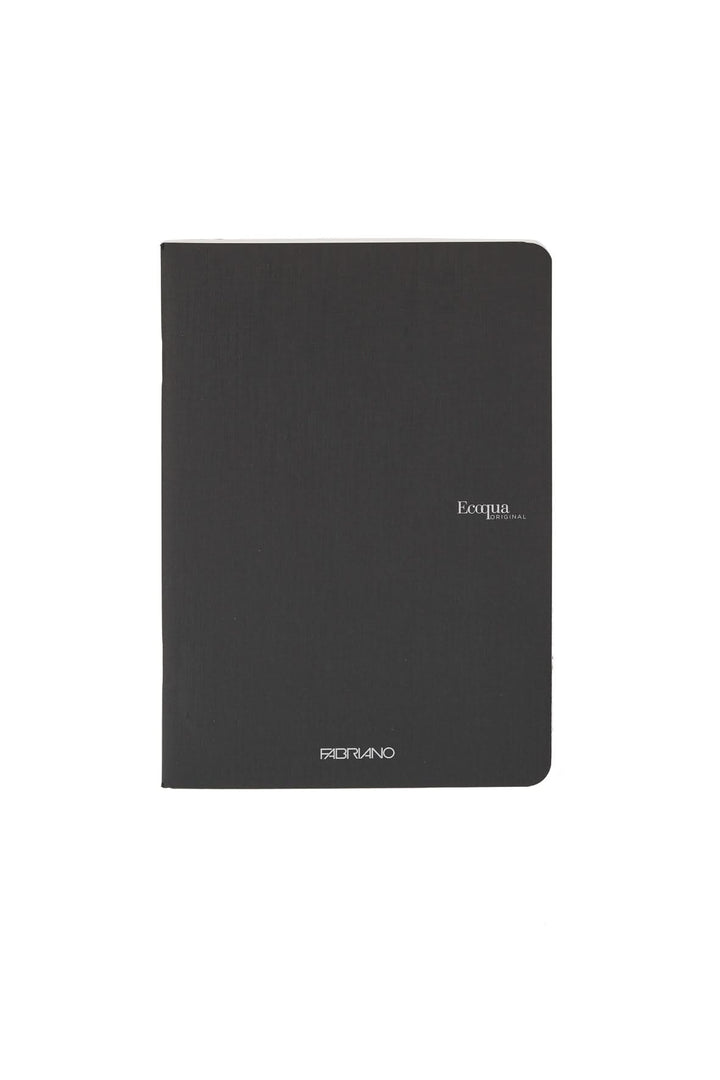 Fabriano Ecoqua Notizheft - nero - A4 - liniert - geheftet - Kidis Art